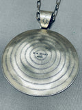The Most Detailed Vintage Native American Navajo Sterling Silver Basket Necklace- Big-Nativo Arts