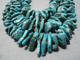 Jaw-dropping Vintage Navajo Royston Turquoise Necklace Native American Old-Nativo Arts