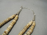 Native American Important Santo Domingo Dan Coriz Sterling Silver Turquoise Necklace-Nativo Arts