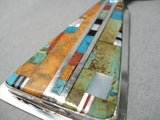 Native American Important Dan Coriz Santo Domingo Royston Turquoise Sterling Silver Necklace-Nativo Arts