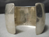 Huge Vintage Native American Navajo Chunky Turquoise Sterling Silver Shell Bracelet-Nativo Arts