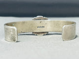 Exquisite Vintage Native American Navajo Ancient Tree Sap Sterling Silver Bracelet-Nativo Arts