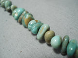 Tremendous Santo Domingo Royston Turquoise Necklace Native American-Nativo Arts