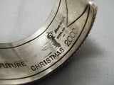 One Of Best Vintage Native American Navajo Jimmy King Turquoise Sterling Silver Bracelet Old-Nativo Arts