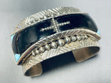 Native American Very Important Francisco Gomez Turquoise Sterling Silver Bracelet-Nativo Arts