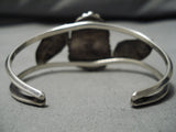 Incredible Vintage Native American Navajo Royston Turquoise Sterling Silver Bracelet-Nativo Arts
