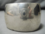 Superlative Vintage Navajo Ray Tracey Sterling Silver Native American Bracelet-Nativo Arts