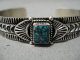 Important Darrell Cadman Vintage Native American Navajo Sterling Silver Bracelet-Nativo Arts