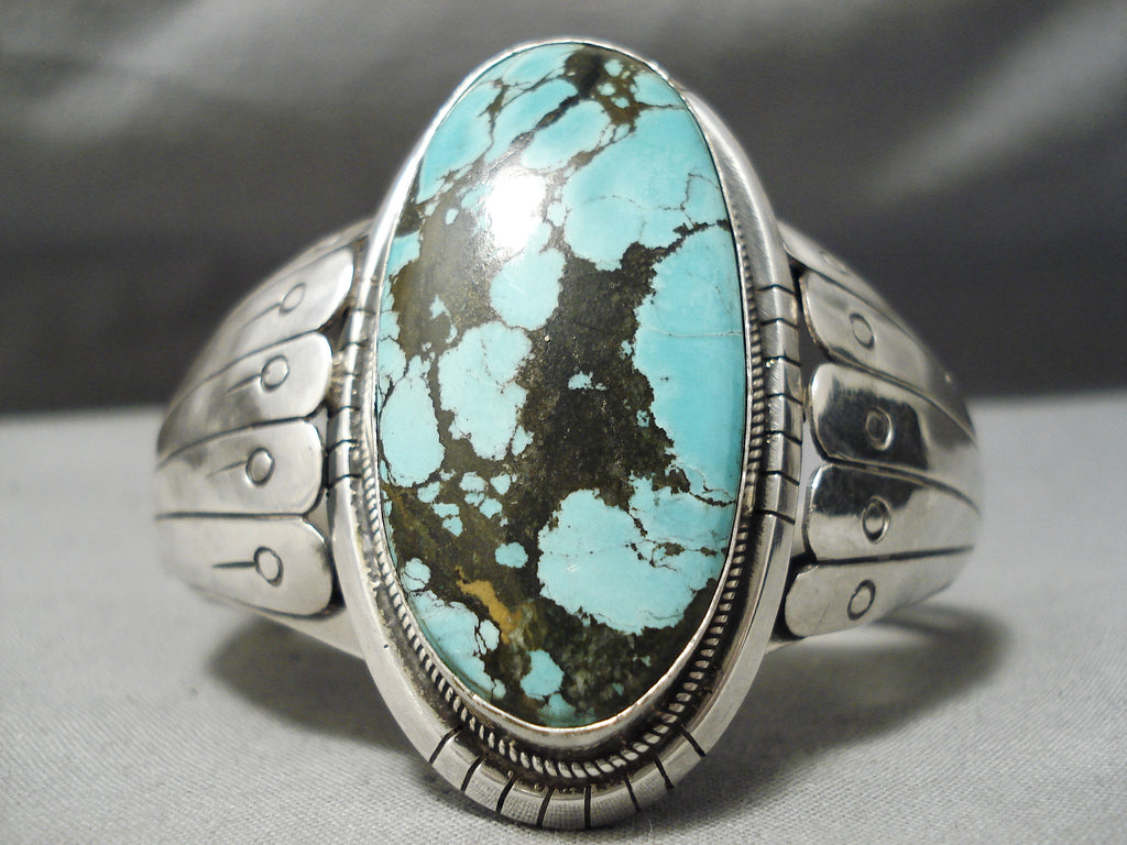 Rare Johnny Yazzie Vintage Native American Navajo Quality Turquoise St –  Nativo Arts