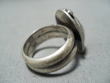 Incredible Vintage Native American Navajo Royston Turquoise Sterling Silver Ring-Nativo Arts
