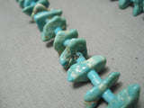 Incredible Vintage Navajo Turquoise Nugget Native American Ehishi Necklace-Nativo Arts