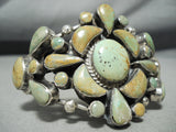 One Of The Best Ever Vintage Native American Navajo Royston Turquoise Sterling Silver Bracelet-Nativo Arts