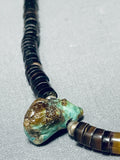 Incredible Vintage Native American Navajo Royston Turquoise Sterling Silver Choker Necklace-Nativo Arts