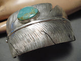 Amazing Vintage Navajo Royston Turquoise Sterling Silver Native American-Nativo Arts