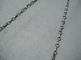 Fantastic Vintage Hopi Sterling Islver Necklace Native American Old-Nativo Arts