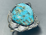 Draper Family Vintage Native American Navajo Turquoise Sterling Silver Bracelet-Nativo Arts