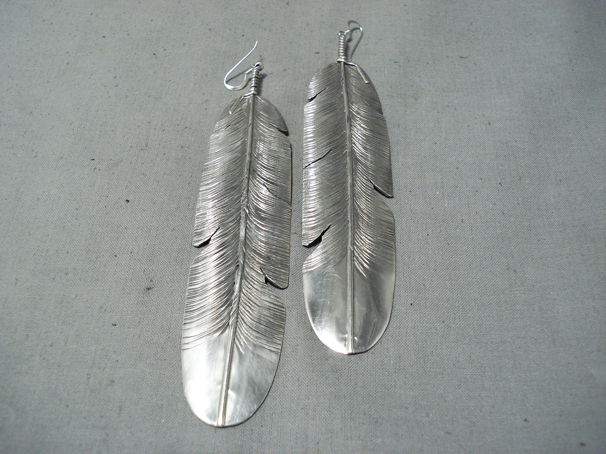Silver Feather Earrings – The Zuri Collection