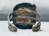 Important Museum Vintage Native American Navajo Carico Lake Turquoise Sterling Silver Bracelet-Nativo Arts