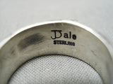 Striking Vintage Navajo #8 Turquoise Sterling Silver Native American Ring-Nativo Arts
