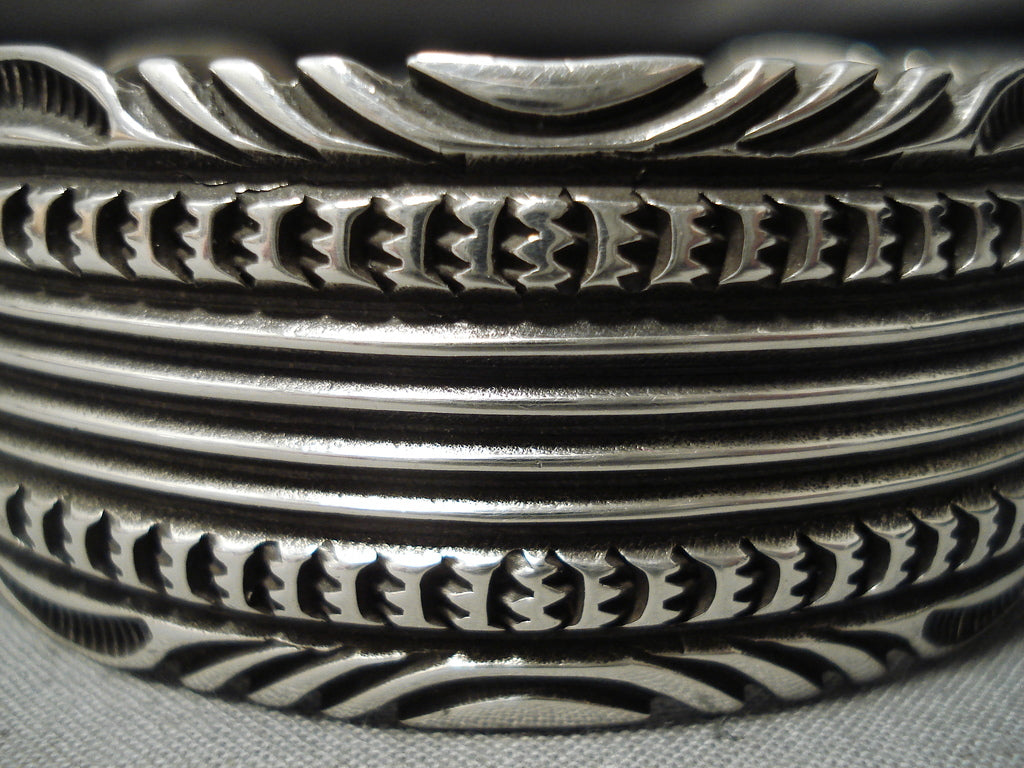 Important Gary Reeves Sterling Silver Navajo Native American