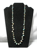 Native American Marvelous Vintage Santo Domingo Royston Turquoise Heishi Necklace-Nativo Arts