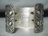 Magnificent San Felipe 8 Turquoise Sterling Silver Bracelet-Nativo Arts