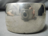 Superlative Vintage Navajo Ray Tracey Sterling Silver Native American Bracelet-Nativo Arts