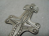 Important Peshlakai Vintage Native American Navajo Eagle Sterling Silver Letter Opener-Nativo Arts