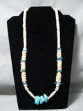 Marvelous Vintage Santo Domingo Native American Turquoise Necklace-Nativo Arts