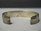Native American Intricate!! Vintage Benny Zuni Turquoise Sugulite Sterling Silver Bracelet-Nativo Arts