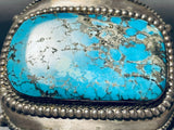 Museum Monster Vintage Native American Navajo Turquoise Sterling Silver Bracelet Old-Nativo Arts