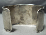 Museum Vintage Hopi/ Native American Navajo Turquoise Sterling Silver Wave Bracelet Old-Nativo Arts