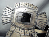 Historical Vintage Native American Navajo Late 1800's/1900's 1st Phase Coin Silver Concho Belt-Nativo Arts