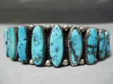 One Of Best Larger Wrist Vintage Native American Navajo Mary Morgan Sterling Silver Bracelet-Nativo Arts