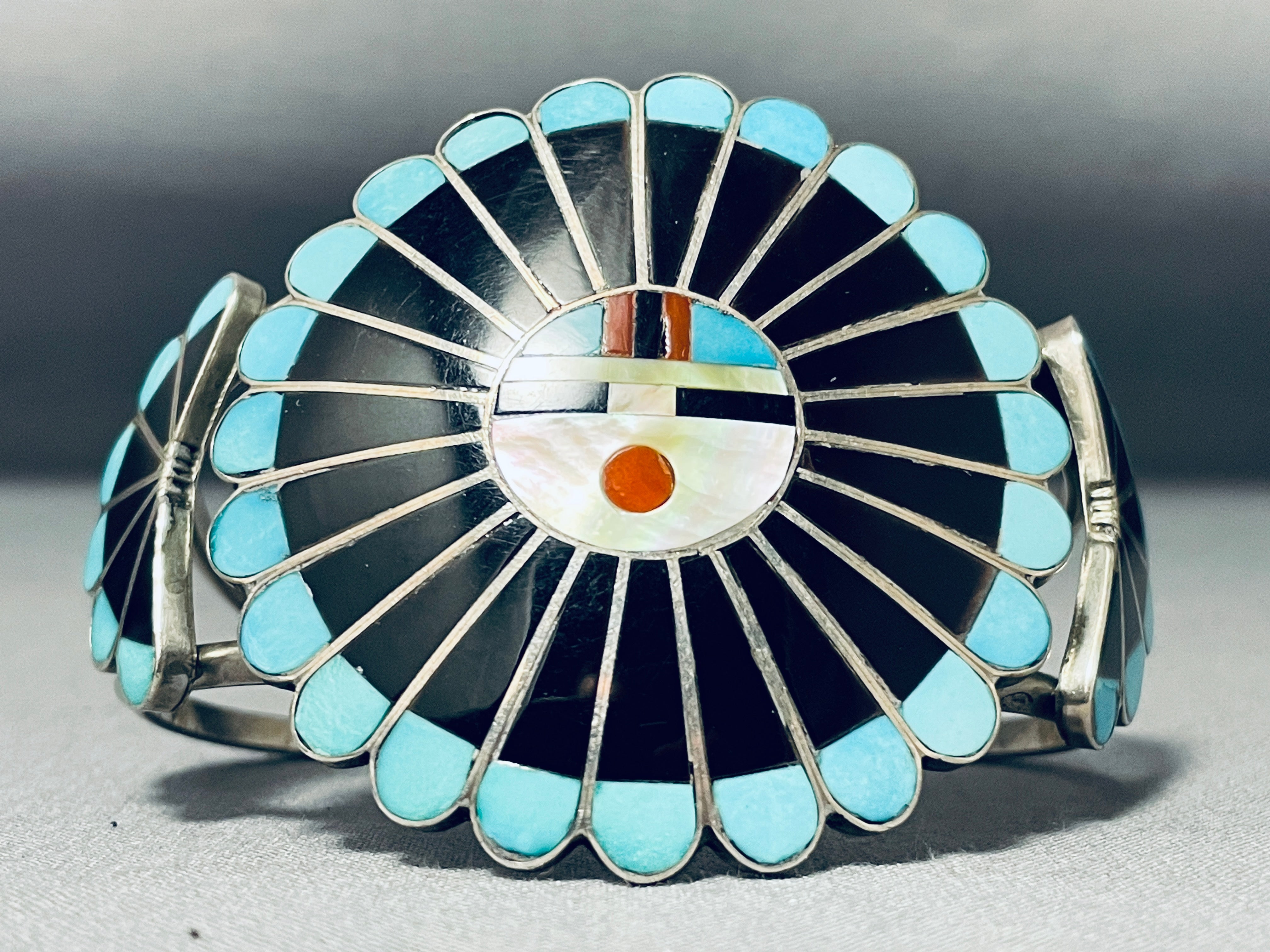 Adrian Elizabeth Wallace Vintage Native American Zuni Turquoise