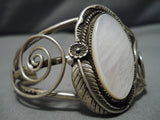 Vintage Navajo Sterling Silver Native American Cuff Bracelet Old-Nativo Arts