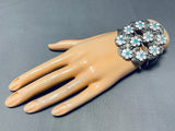 The Best Daisy Turquoise Vintage Native American Zuni Sterling Silver Bracelet-Nativo Arts