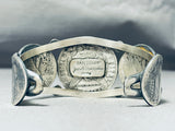 Heavy Coin Native American Sterling Silver Bracelet-Nativo Arts