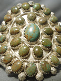 One Of Best Biggest Vintage Native American Navajo Royston Turquoise Sterling Silver Bracelet-Nativo Arts