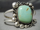 Exquisite Vintage Native American Navajo Royston Turquoise Sterling Silver Bracelet-Nativo Arts
