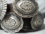 Dazzling Taos Native American Sterling Silver Concho Belt-Nativo Arts