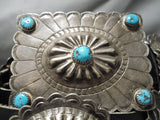 Best Vintage Native American Navajo Cowboy Hat Turquoise Sterling Silver Concho Belt Old-Nativo Arts