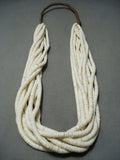 Unbelievable Vintage Santo Domingo Shell Necklace Native American Old-Nativo Arts