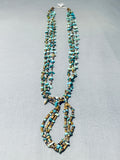 Fabulous Vintage Native American Navajo Turquoise Necklace-Nativo Arts