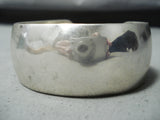 Superb Vintage Navajo Native American Sterling Silver Bracelet-Nativo Arts