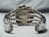 Fabulous Navajo Royston Turquoise Sterling Silver Bracelet Native American-Nativo Arts