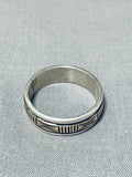Spectacular Vintage Native American Navajo 14k Gold Sterling Silver Ring-Nativo Arts