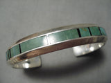 Superb Donny Clark Vintage Native American Navajo Turquoise Bracelet-Nativo Arts
