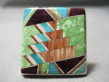 Best Vintage Native American Navajo Tommy Jackson Orvil Jack Turquoise Sterling Silver Ring-Nativo Arts