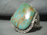 Best Vintage Native American Navajo Ben Begaye (d.) Turquoise Sterling Silver Bracelet-Nativo Arts